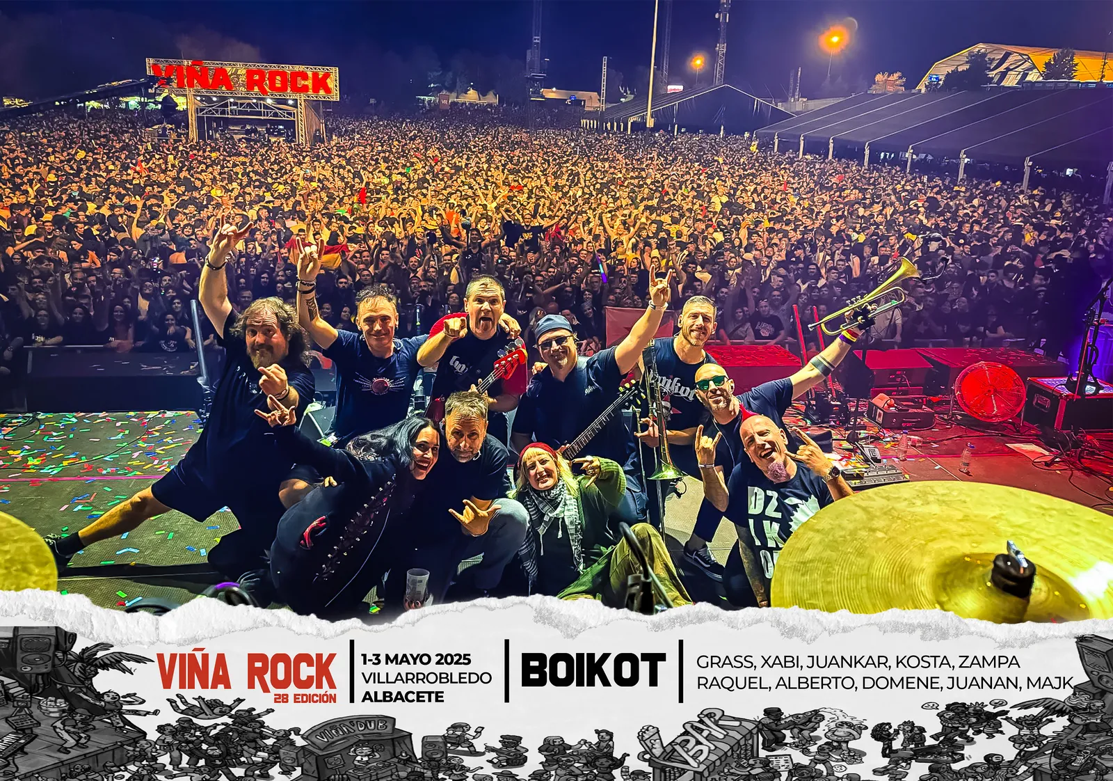 4dziki + Boikot @ Viña Rock 2025