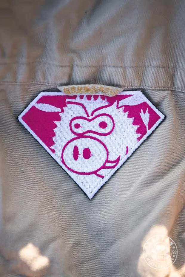 Naszywka Ryj Dzika Pink